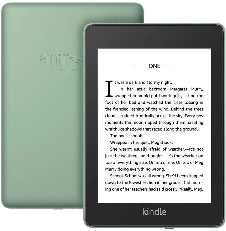 gift guide for the minimalist mom: kindle e-reader