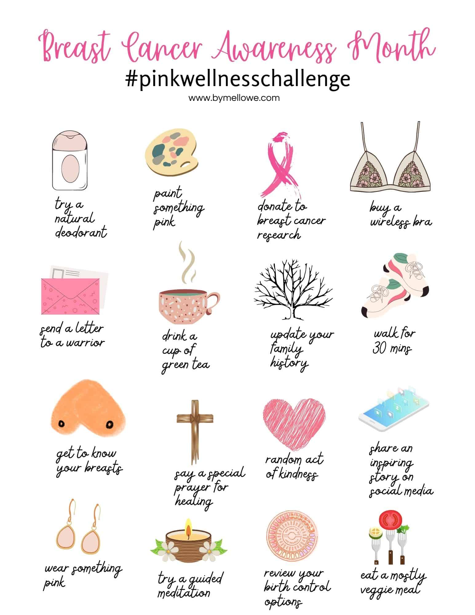 breast cancer awareness month free printable available for download